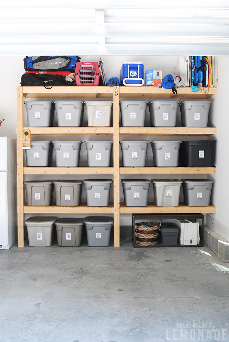 How To Organize the Garage {Garage Organization Ideas!} - Making Lemonade