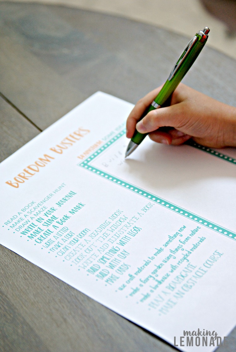 School’s Out. Now What? (Summer Printables to Save Your Sanity)