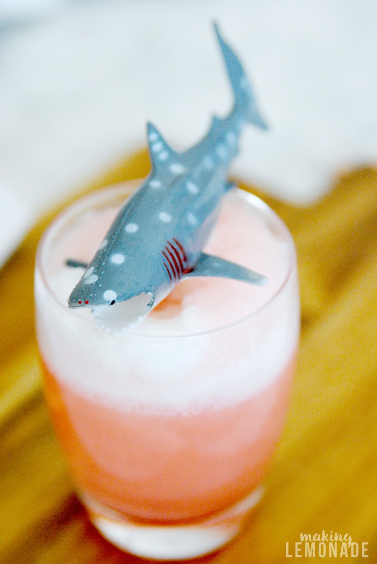 Shark Bite Drink Recipe (Shark Week Idea)