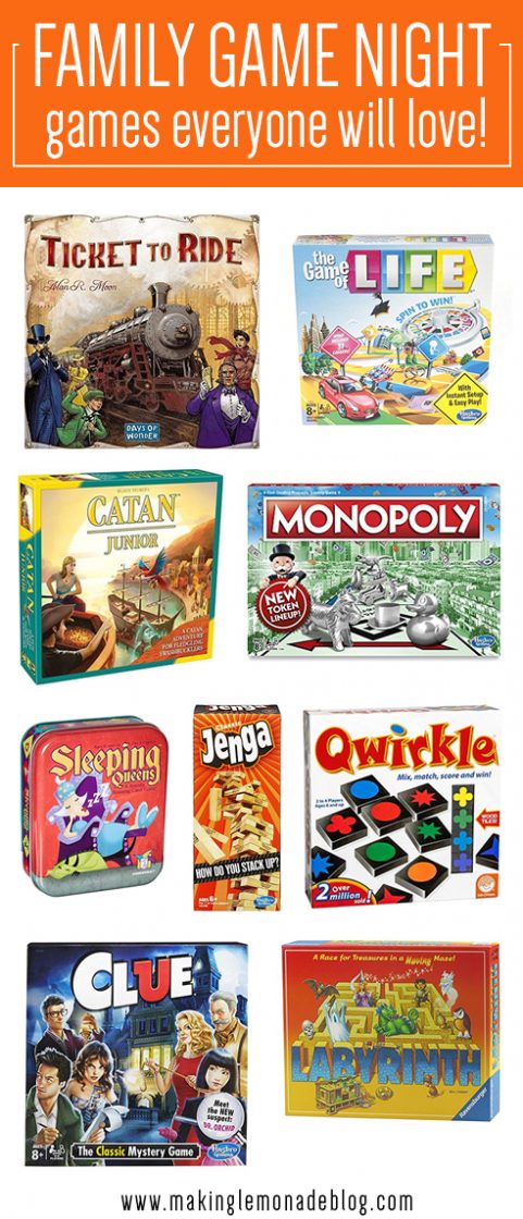 board games night ideas