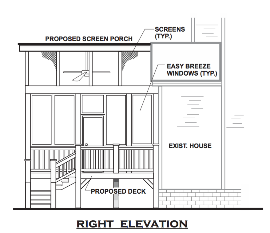 screened porch plans