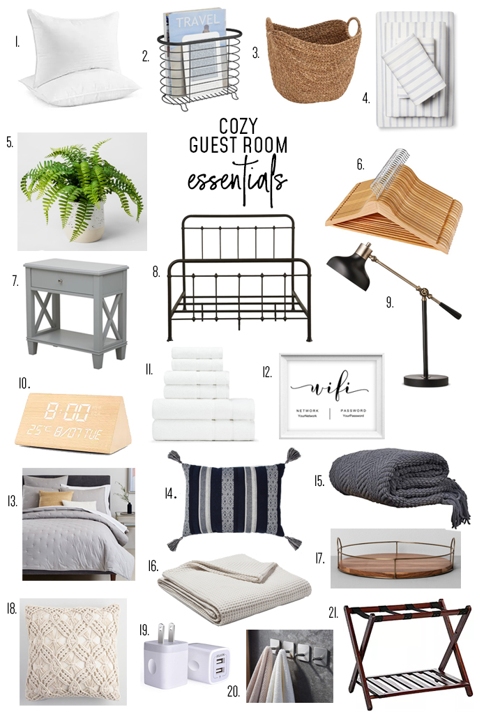 A roundup of guest room essentials
