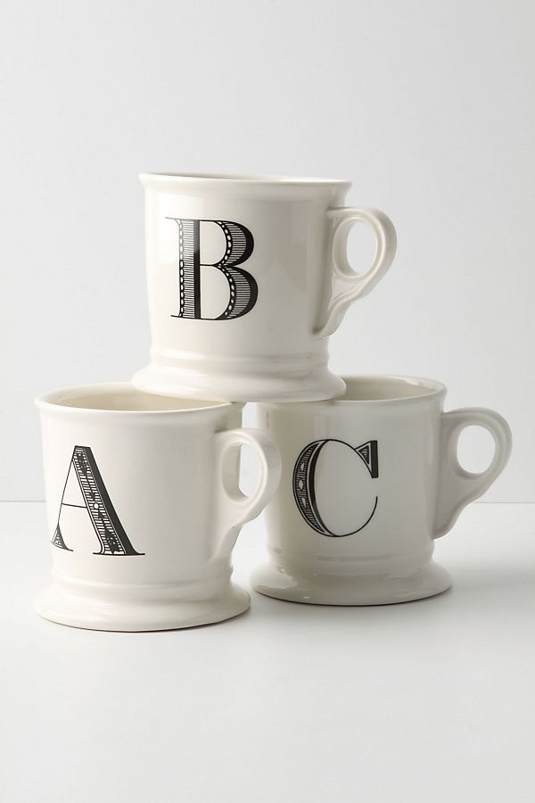 the best holiday gift ideas under $25 monogram mug