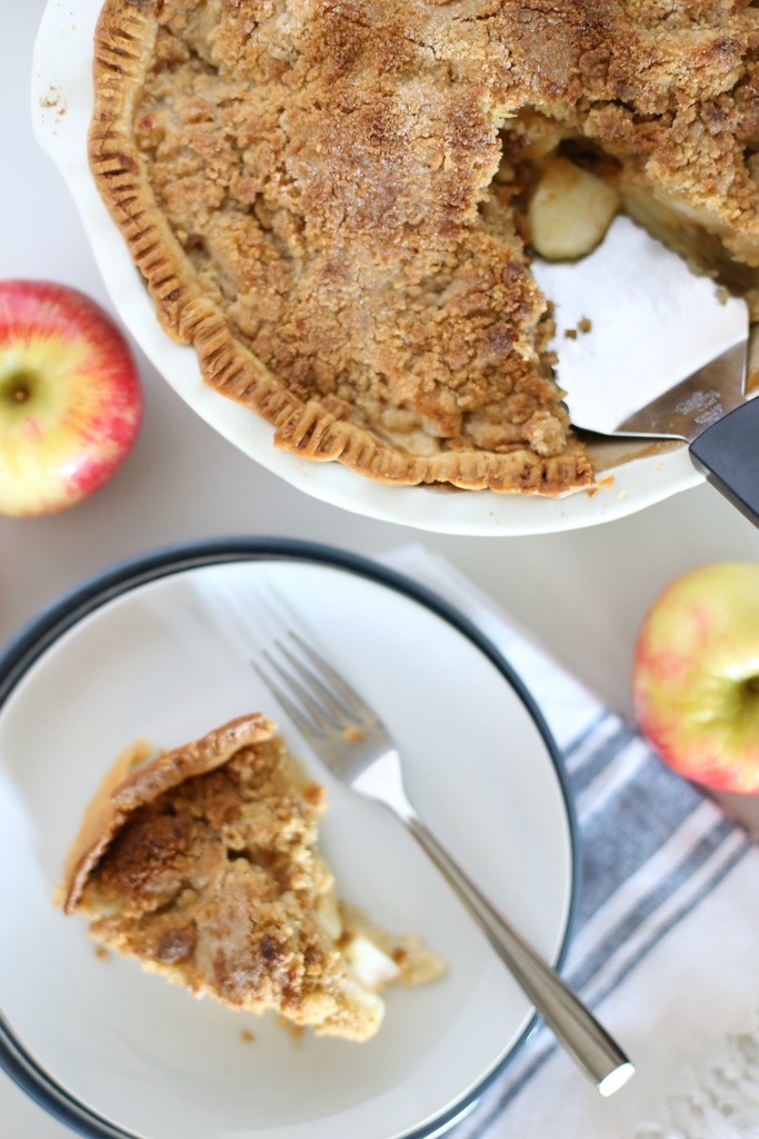Dutch apple pie