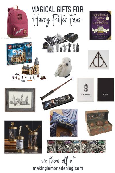 Magical Gift Ideas for Harry Potter Fans - Making Lemonade