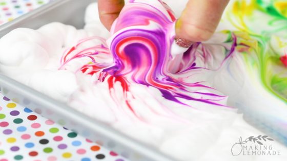 How To Make Marbleized Easter Eggs With Shaving Cream - Making Lemonade