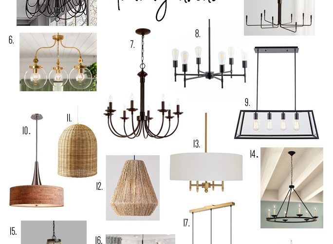 20 Light Fixtures Perfect for Dining Areas - Making Lemonade