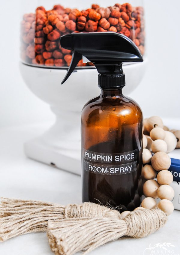 DIY Pumpkin Spice Room Spray & Potpourri