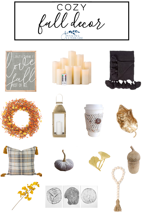 easy and cozy fall decor ideas for the home