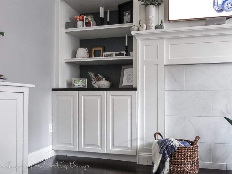 25 Diy Built Ins Using Prefab Bookcases, How To Create Custom Built Ins With Kitchen Cabinets
