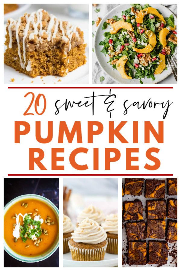 20 Best Sweet & Savory Pumpkin Recipes