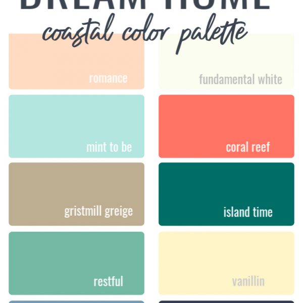 paint colors used in the HGTV Dream Home