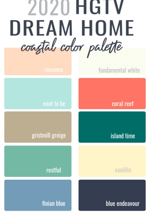 Insider’s Guide to the 2020 HGTV Dream Home (Paint Colors & Decor Sources!)