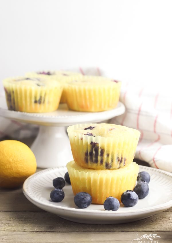 Gluten Free Lemon Blueberry Muffins Recipe
