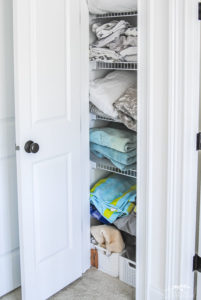 How to Organize Your Linen Closet Beautifully - Making Lemonade