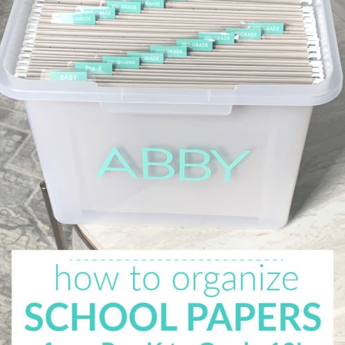 Free Printable Back-to-School Checklist - Making Lemonade