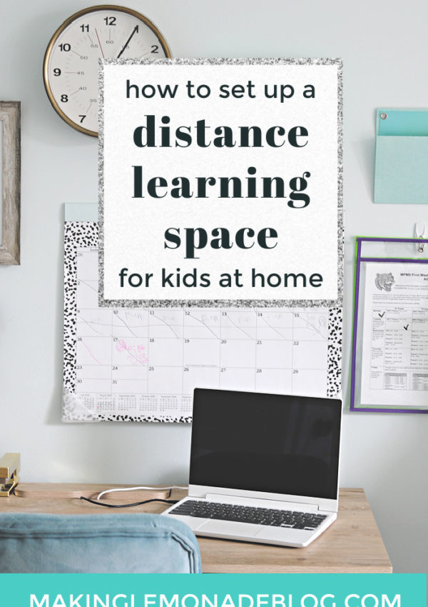 How to Set up a Home Learning Space for Kids
