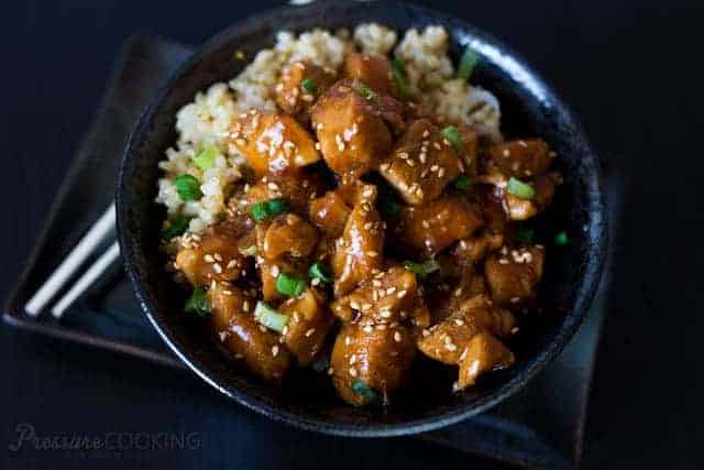 instant pot teriyaki chicken