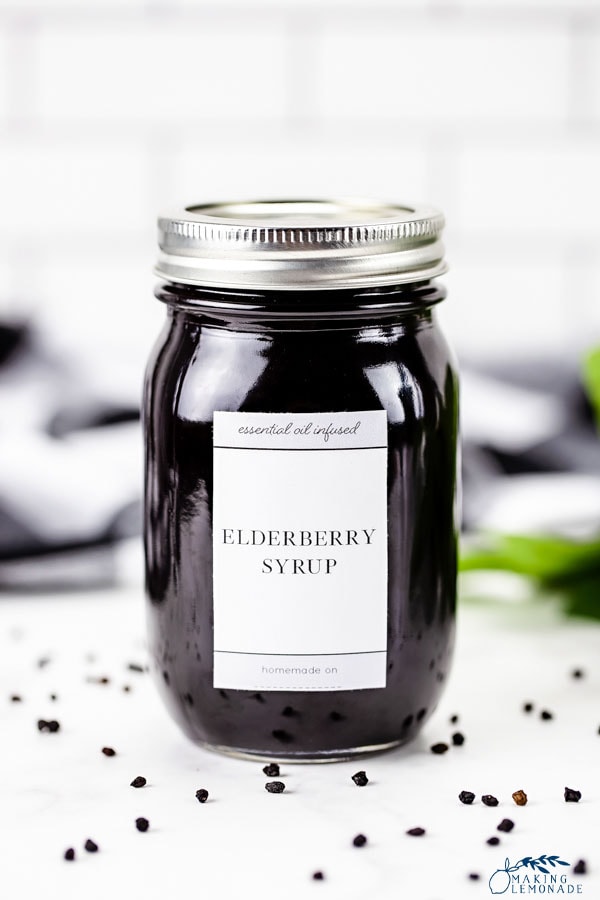 How to Make Homemade Elderberry Syrup