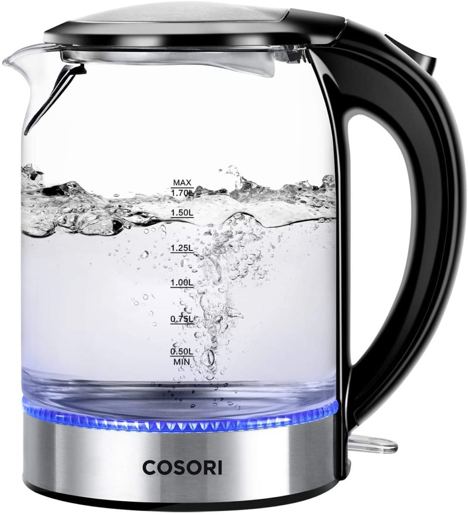 Electric water kettle boiling water