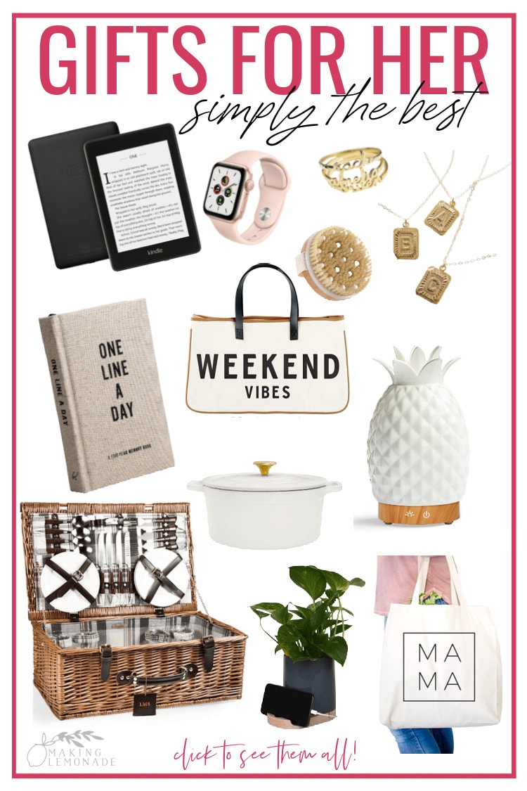 35+ Gift Ideas for Women (That She’ll REALLY Love!)
