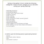 What to Declutter This Spring (Printable Decluttering Checklist)