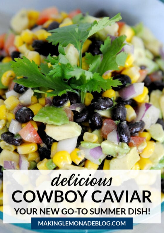 Delicious Cowboy Caviar Dip - Making Lemonade