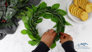 Christmas Charcuterie Wreath Appetizer - Making Lemonade