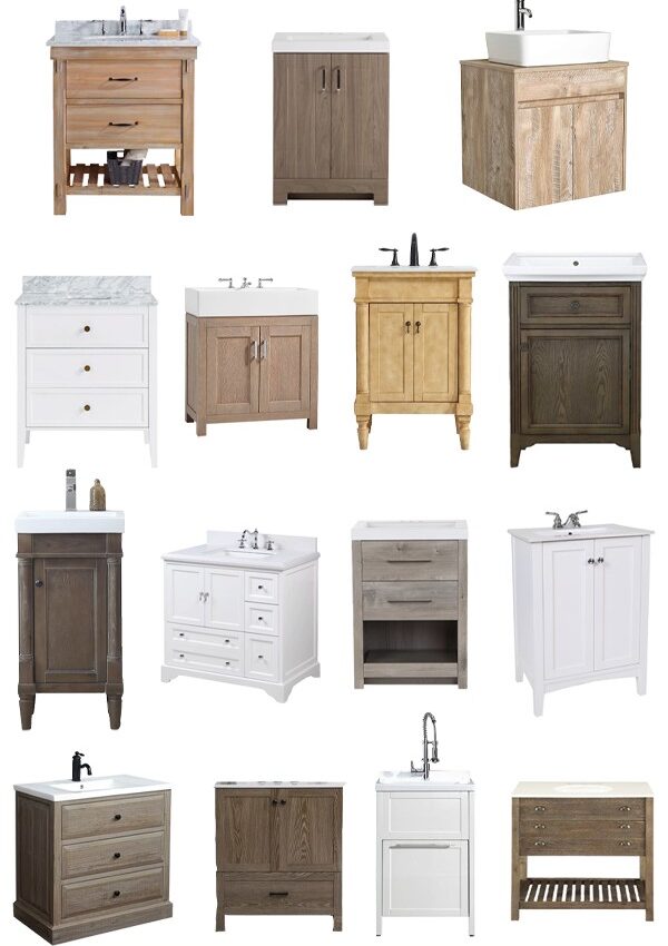 15 Affordable Bathroom Vanities to Update Your Space