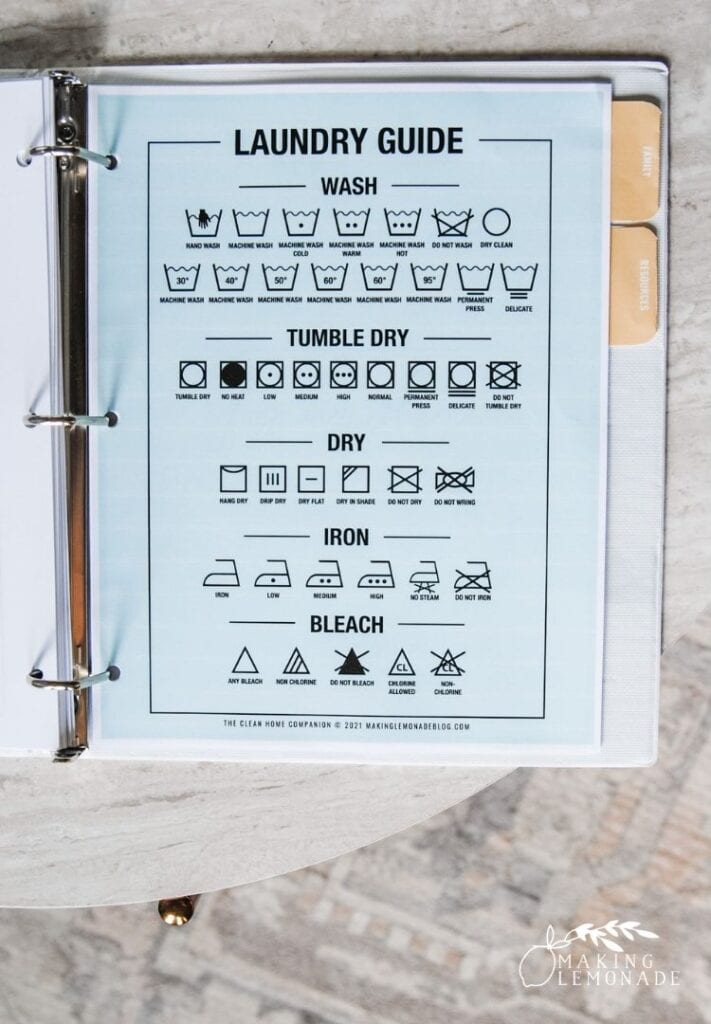 Clean Binder Clean Binder