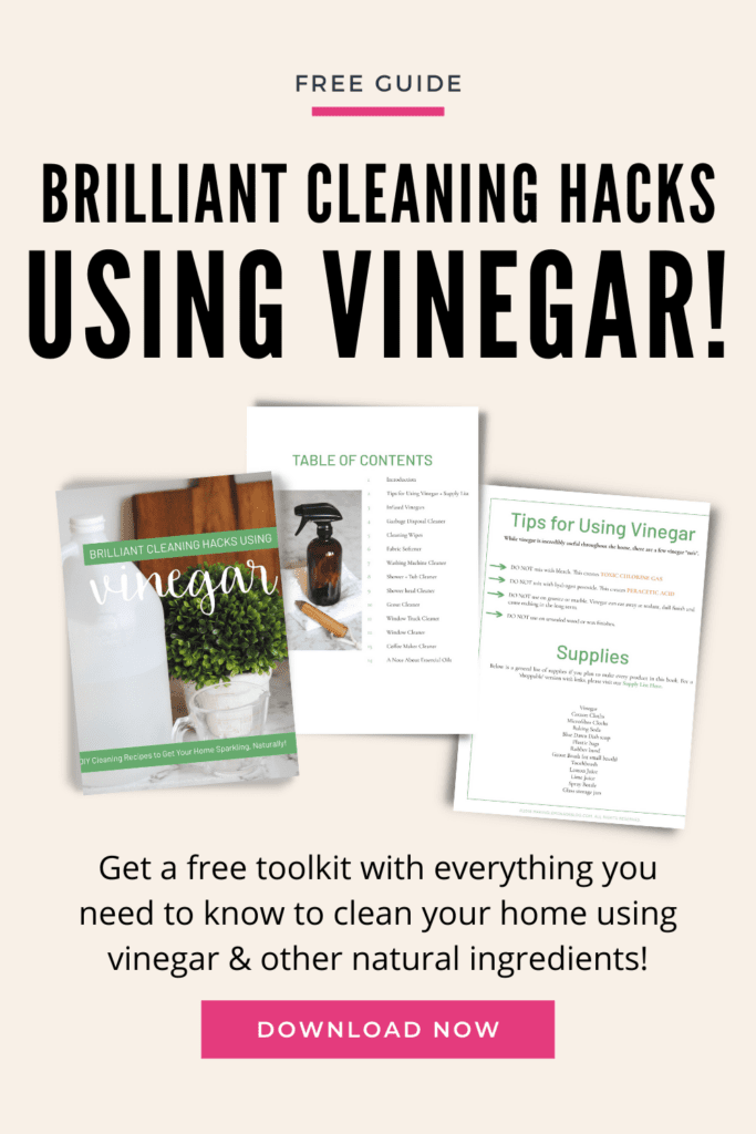 cleaning with vinegar recipes ebook