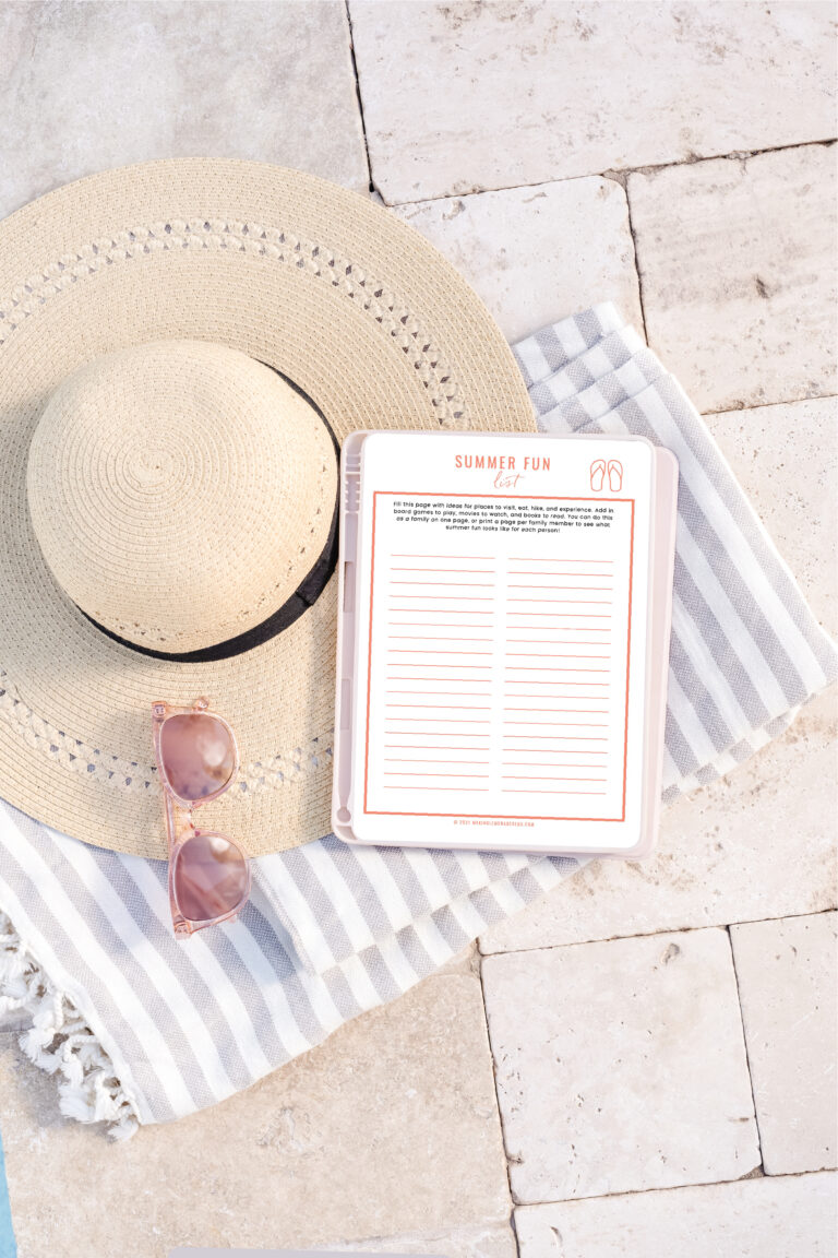 Free Printable Summer Planner: A Fun and Memorable Guide to Summer