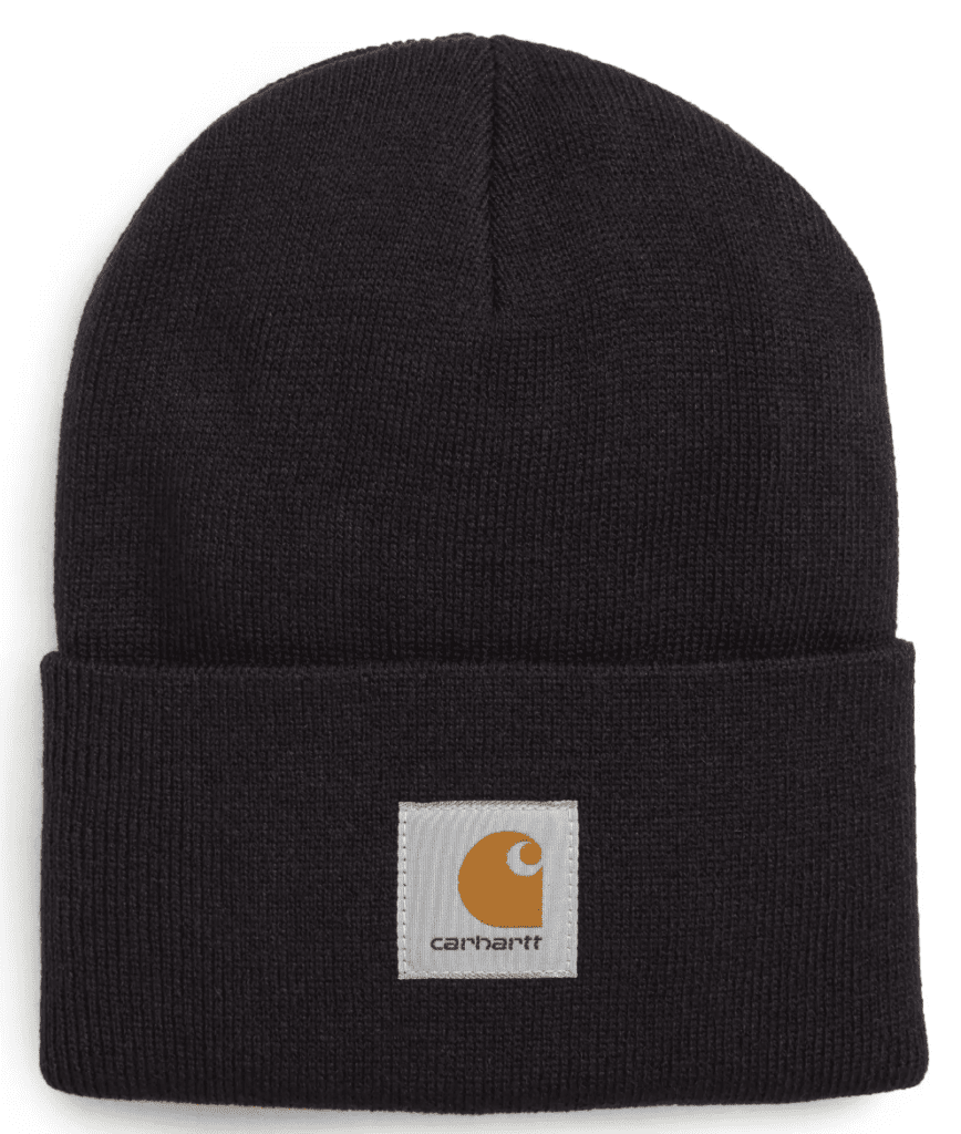 Carhartt knit hat gift idea for teens