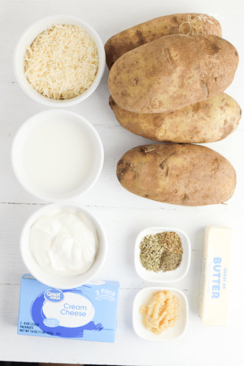 garlic mashed potatoes ingredients