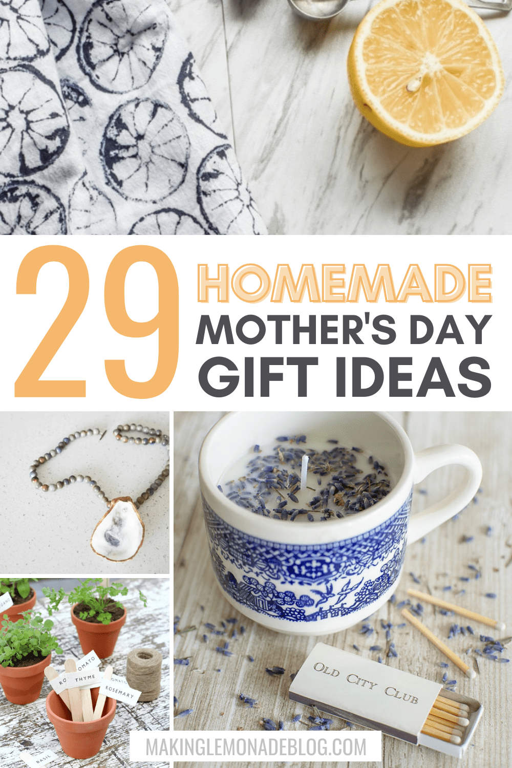 27 Homemade Gift Ideas for Mother's Day That She'll Totally Love