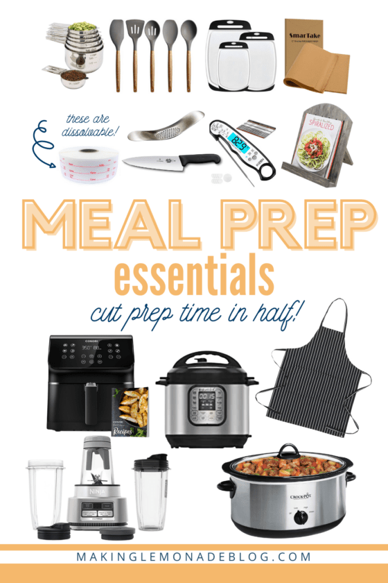 Essential Meal Prep Tools That Save So Much Time - Making Lemonade