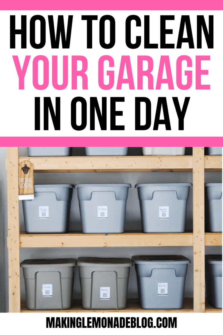 Garage Cleaning Tips (How To Clean Your Garage In One Day)