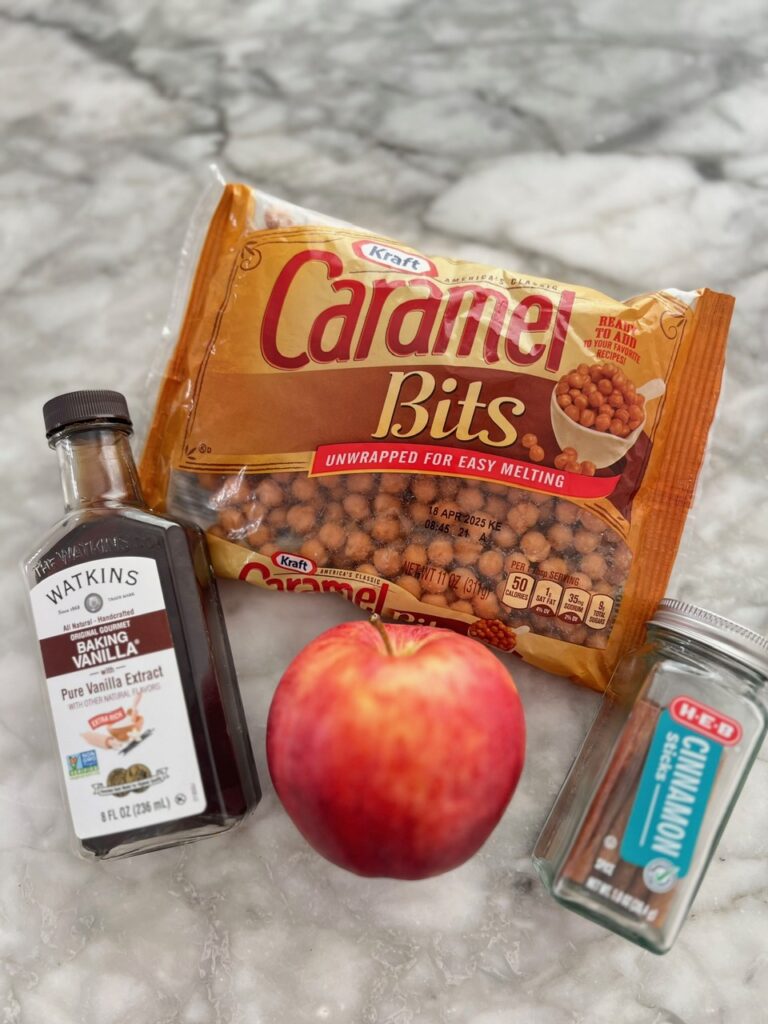 caramel apple simmer pot ingredients