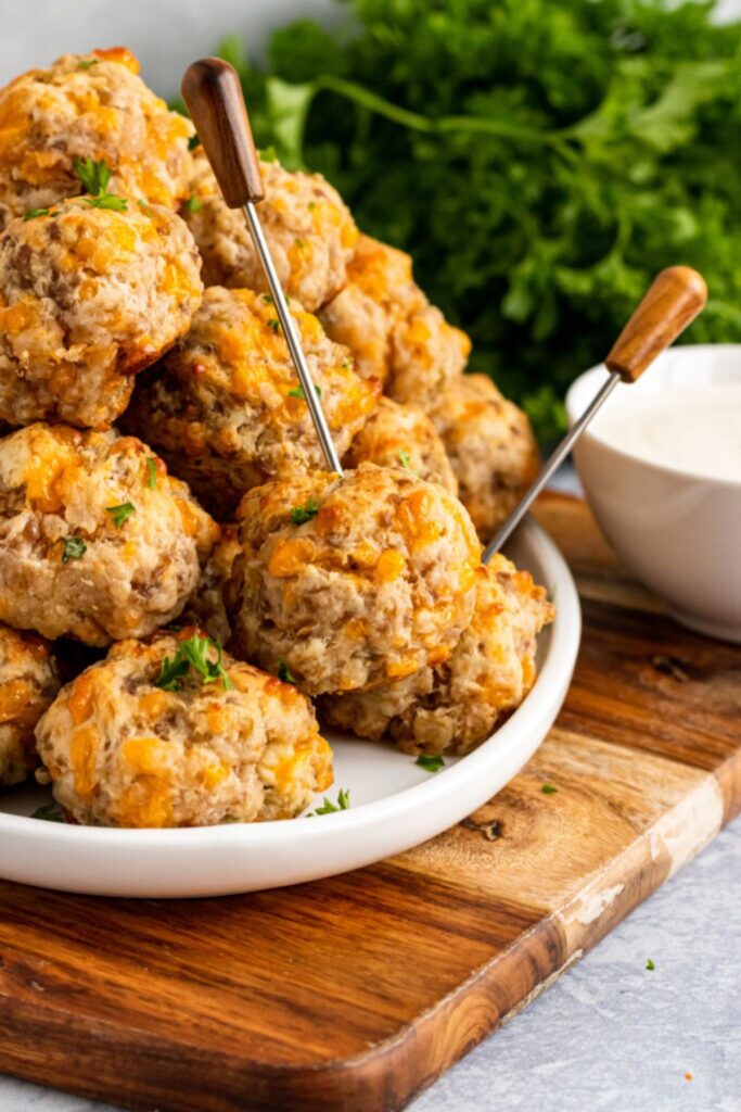 Cream Cheese Sausage Balls