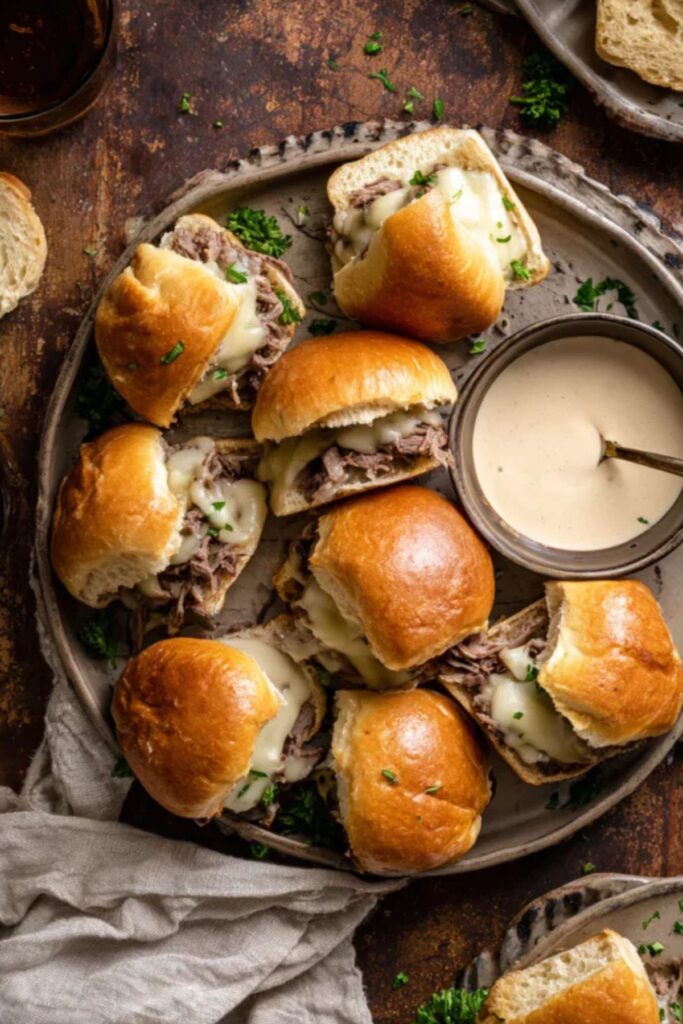 Philly Cheesesteak Sliders