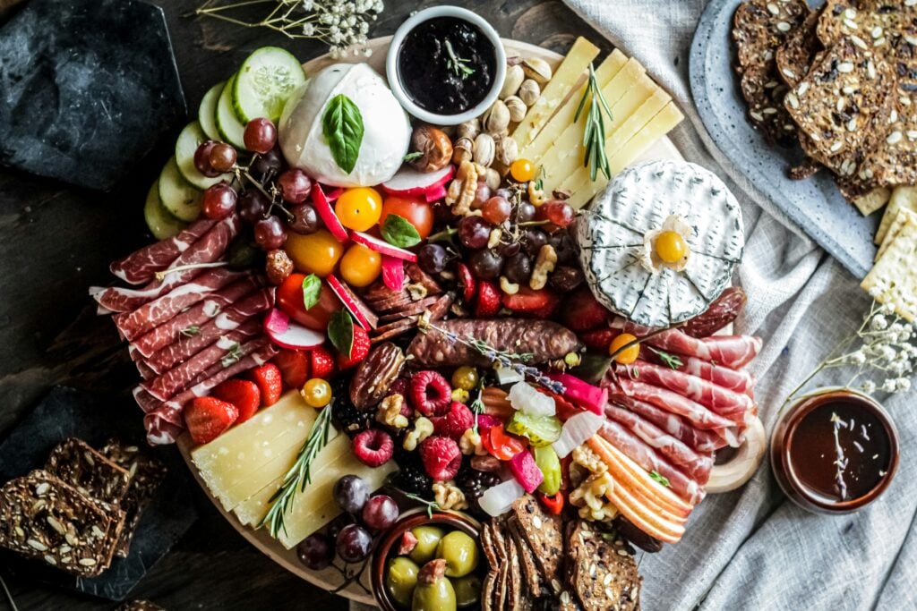 charcuterie board